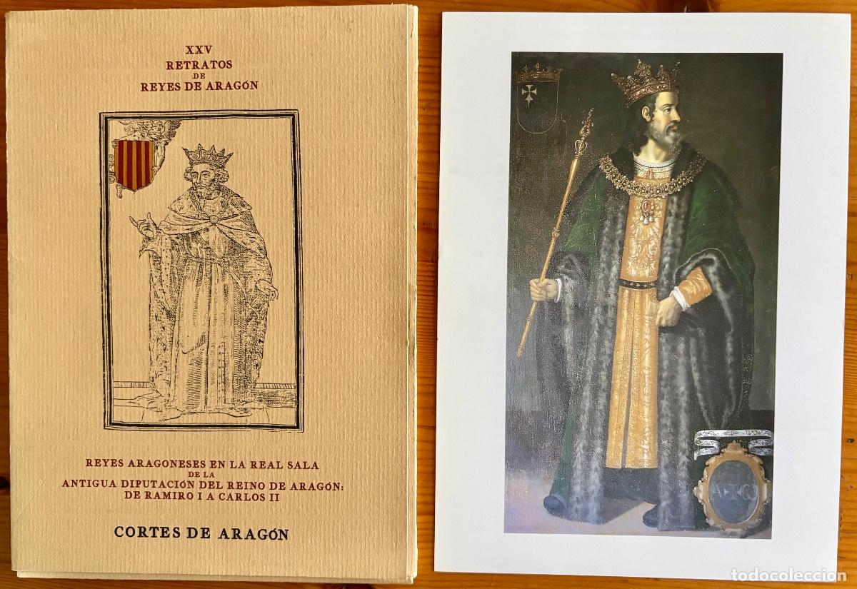 Gebrauchte B&uuml;cher: XXV RETRATOS DE REYES DE ARAGON- CORTES DE ARAGON- 1978