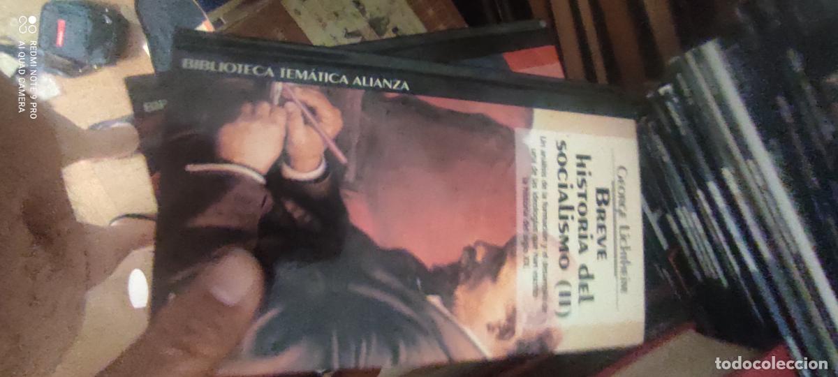 Libros de segunda mano: BREVE HISTORIA DEL SOCIALISMO II - GEORGE LICHTHEIM - EDIC. DEL PRADO - BIBLIOTECA TEMATICA ALIANZA