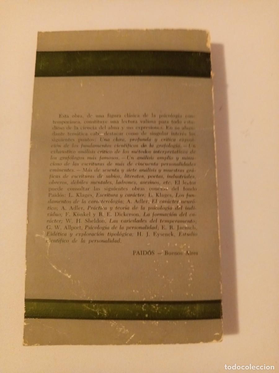Libros de segunda mano: Grafolog&iacute;a y Ciencias. - Foto 2