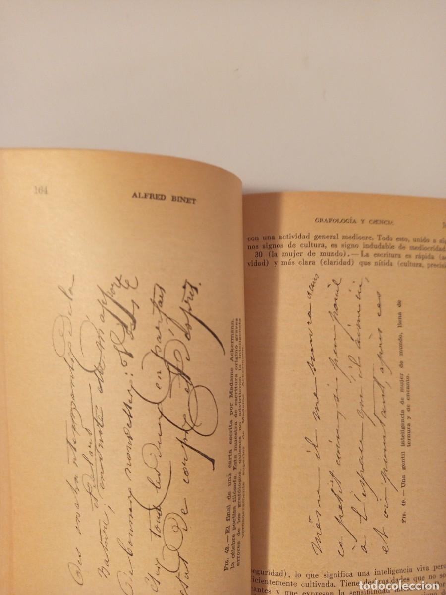Libros de segunda mano: Grafolog&iacute;a y Ciencias. - Foto 4