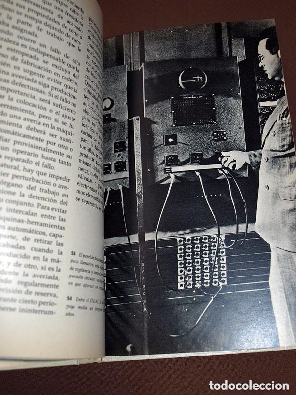 Libros de segunda mano: AUT&Oacute;MATAS INTELIGENTES. DEL VIEJO ROBOT AL CEREBRO ELECTR&Oacute;NICO. Robert GERWIN. Daimon, 1967 +++ - Foto 6