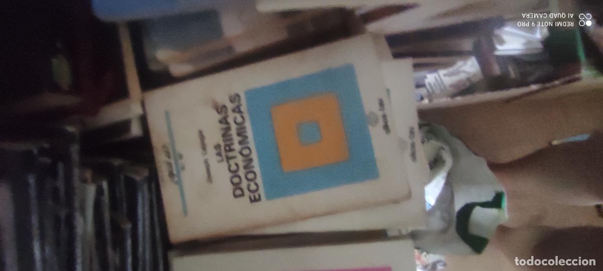 Libros de segunda mano: Las doctrinas econ&oacute;micas. Colecci&oacute;n &iquest;qu&eacute; s&eacute;? Oikos-Tai. N&deg; 66. 1&deg;edici&oacute;n 1972.