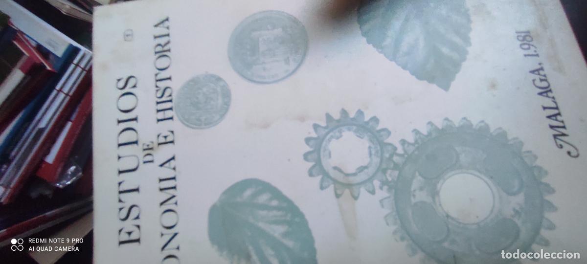 Libros de segunda mano: ESTUDIOS DE ECONOM&Iacute;A E HISTORIA 1 (M&Aacute;LAGA, 1981)