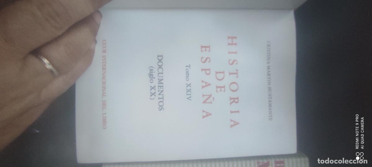 Libros de segunda mano: Historia de Espa&ntilde;a volumen 24: Documentos siglo XX - Cristina Martin Bustamante