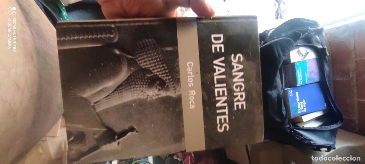 Libros de segunda mano: SANGRE DE VALIENTES DE CARLOS ROCA