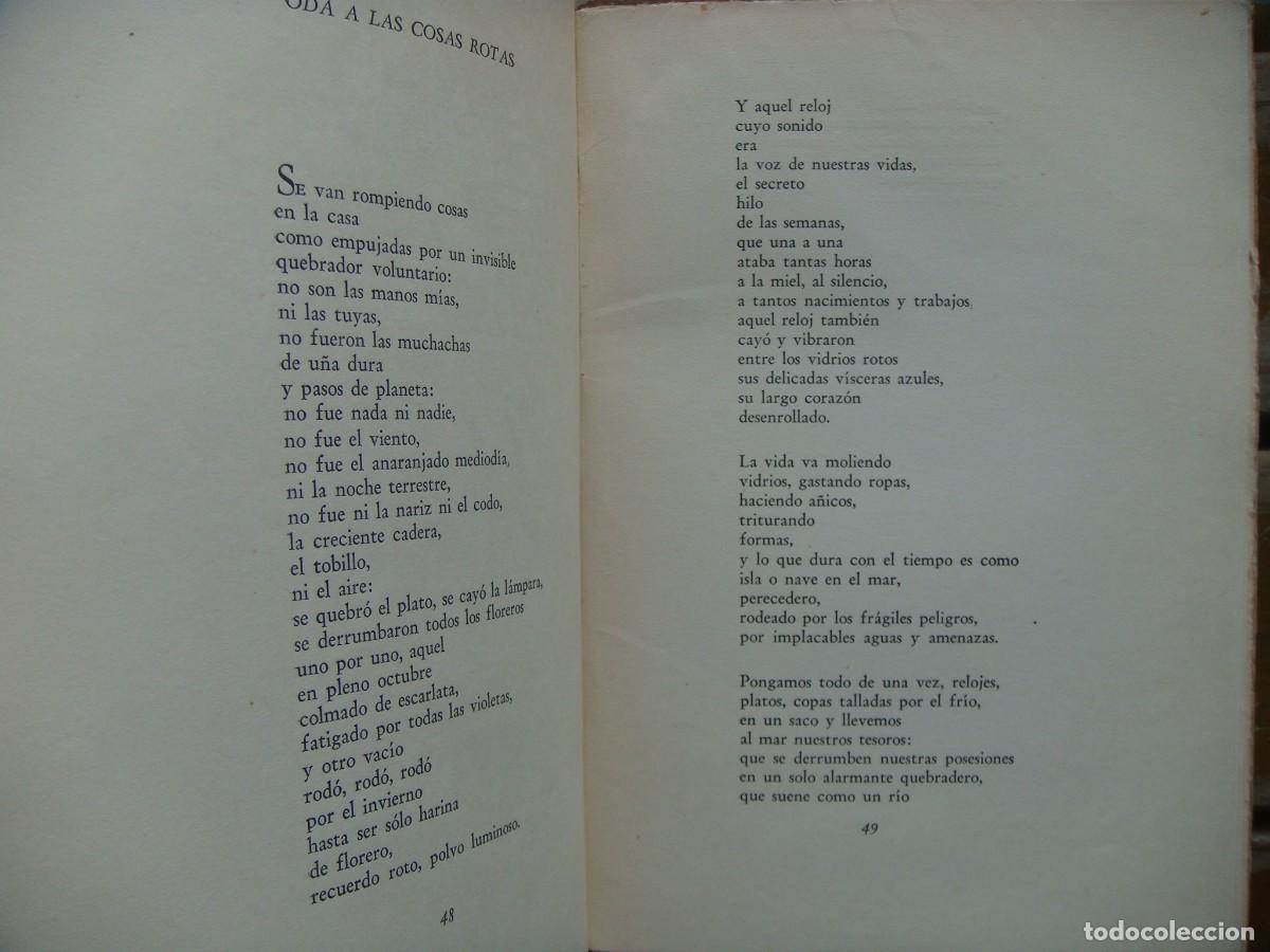 Libros de segunda mano: Pablo Neruda: NAVEGACIONES Y REGRESOS. Primera edicion - Foto 4
