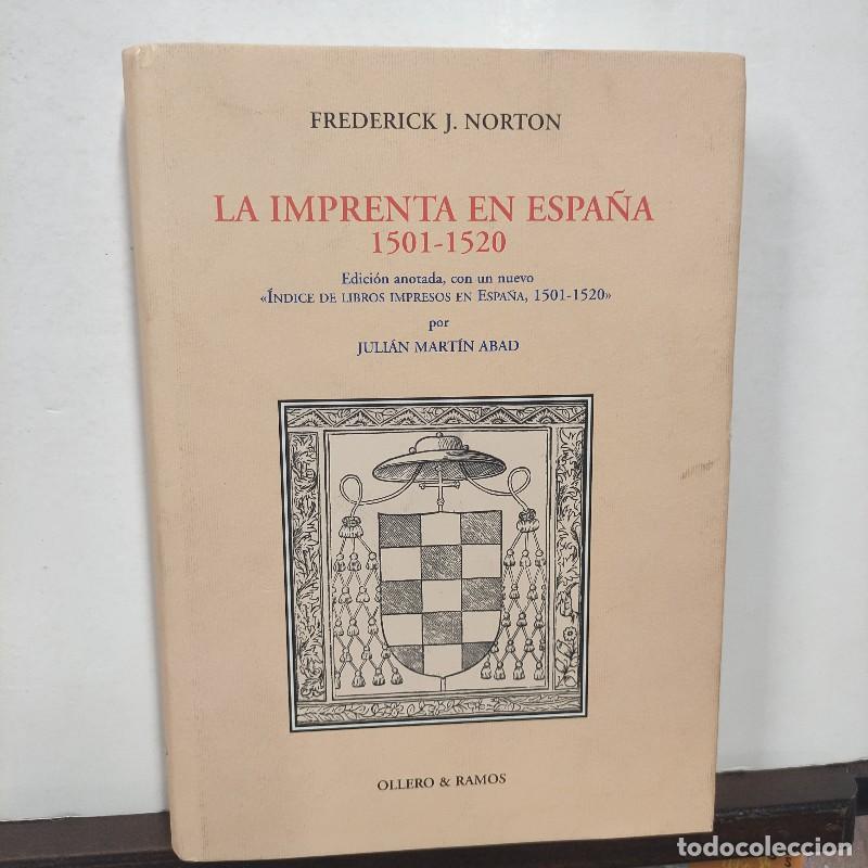 Second hand books: La Imprenta en Espa&ntilde;a (1501-1520) - Norton, Frederick John - Ollero y Ramos Editores -