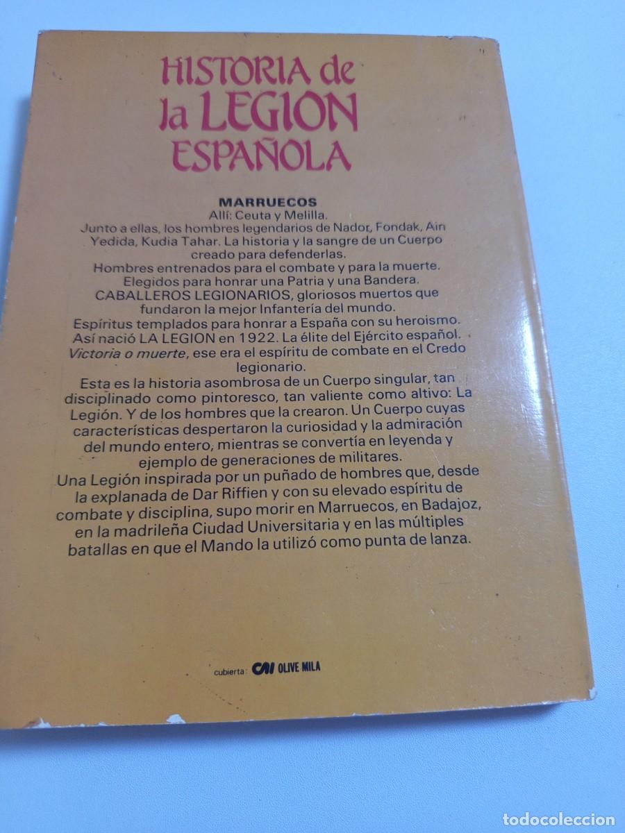 Libros de segunda mano: Historia de la Legi&oacute;n Espa&ntilde;ola. - Foto 2