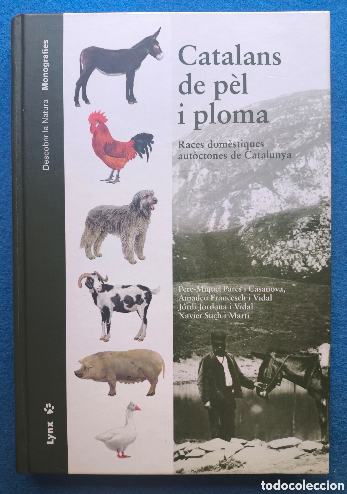 Libros de segunda mano: CATALUNYA CAT&Agrave;LEG RACES CATALANES ANIMALS DOM&Egrave;STICS CATALANS DE P&Egrave;L I PLOMA LLIBRE