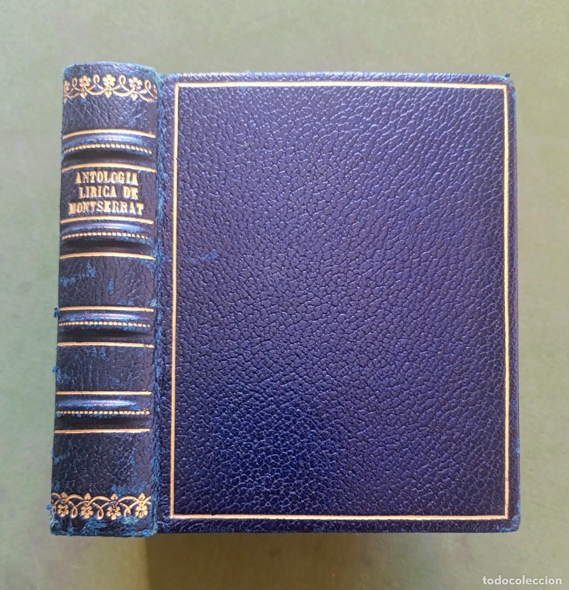 Libros de segunda mano: ANTOLOG&Iacute;A L&Iacute;RICA DE MONTSERRAT - DIVERSOS AUTORS - IL&middot;LUSTRADA PER JOSEP M.&ordf; DE CASTELLAR - 1947.