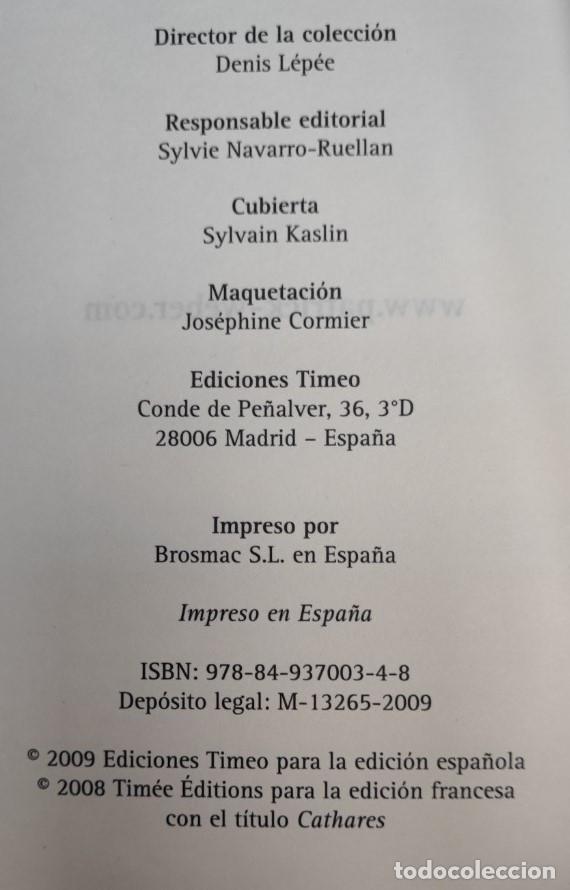 Libros de segunda mano: CATAROS, PATRICK WEBER, EDICIONES TIMEO 2009, LIBRO - Foto 5