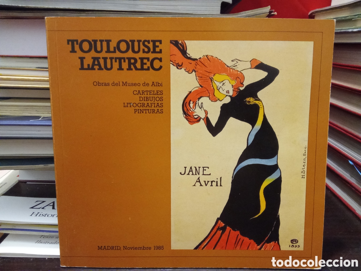 Libros de segunda mano: Toulouse Lautrec Jane Avril Obras Museo Alb&iacute; Sala Exposiciones Caja Barcelona 1985
