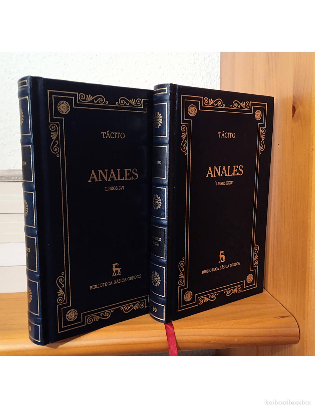 Libri di seconda mano: ANALES: LIBROS I-XVI. 2 TOMOS. T&Aacute;CITO. Editorial Gredos. 2001.