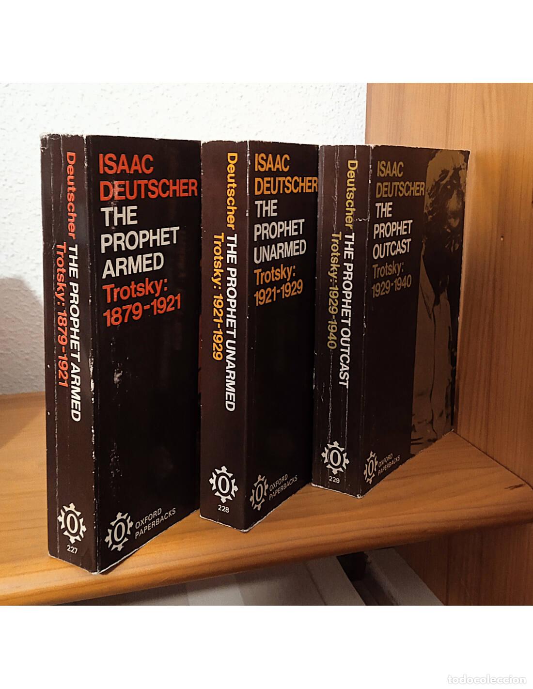 Livres d'occasion: THE PROPHET ARMED. THE PROPHET UNARMED. THE PROPHET OUTCAST. 3 TOMOS. DEUTSCHER, Isaac. Editorial Ox