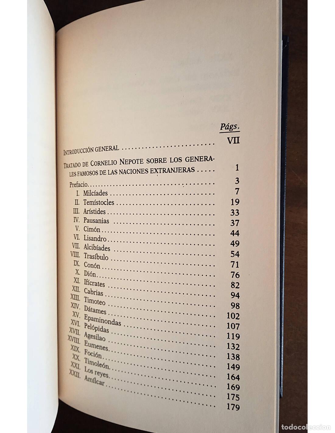 Libros de segunda mano: VIDAS. NEPOTE, Cornelio. Editorial Gredos. 2002. - Foto 4