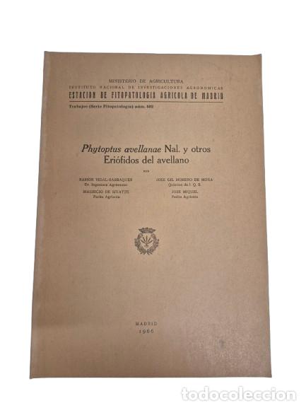 Libros de segunda mano: Ministerio de Agricultura - Estaci&oacute;n de Fitopatologica Agricola de Madrid - 1966 - 101 P&aacute;ginas
