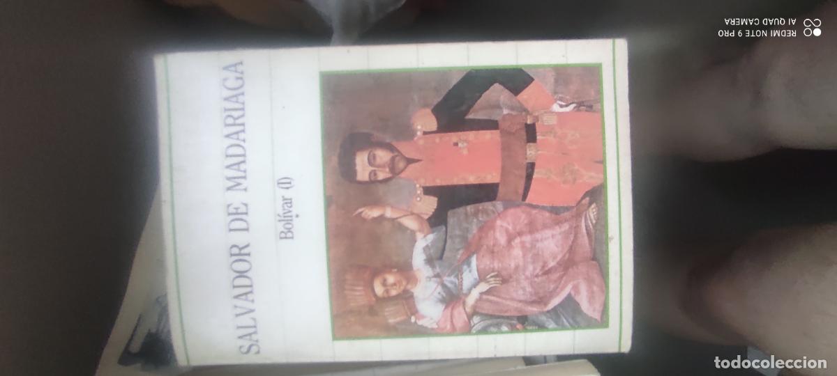 Libros de segunda mano: Bol&iacute;var (I). Salvador de Madariaga. Biblioteca de la Historia. Sarpe. Tomo 34.