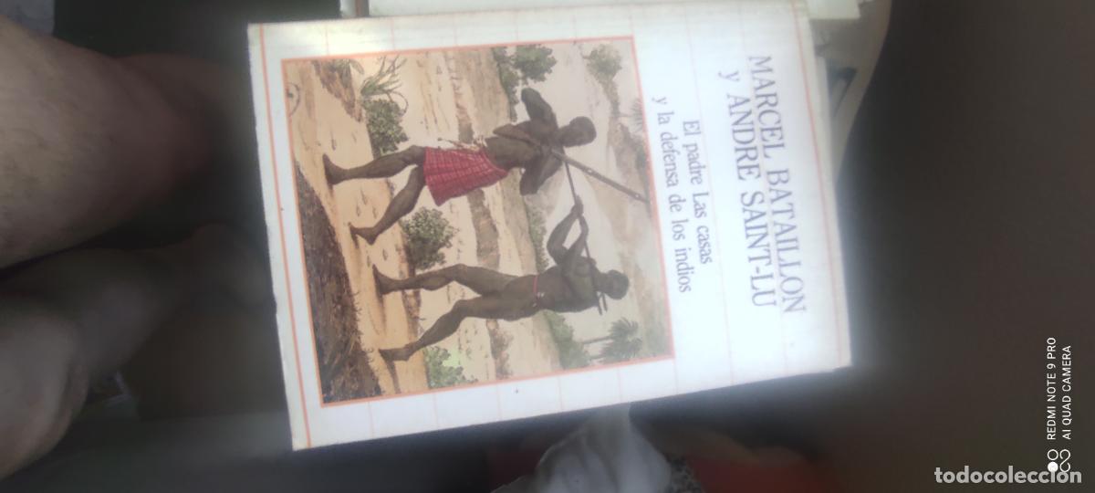 Libros de segunda mano: EL PADRE LAS CASAS Y LA DEFENSA DE LOS INDIOS - MARCEL BATAILLON / ANDRE SAINT-LU - SARPE 1985