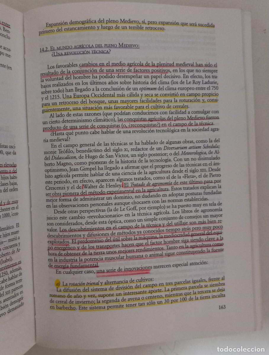 Libros de segunda mano: Historia de la edad media en occidente, de Emilio Miltre - Foto 3