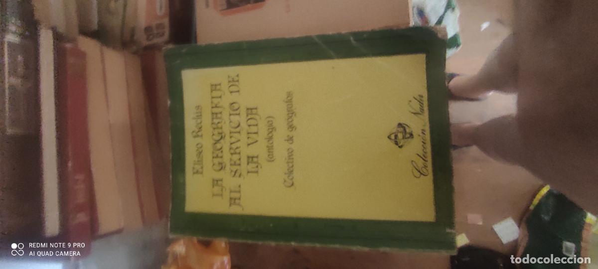 Libros de segunda mano: ELISEO RECLUS,, LA GEOGRAFIA AL SERVICIO DE LA VIDA COLECTIVO DE GEOGRAFOS ANTOLOGIA