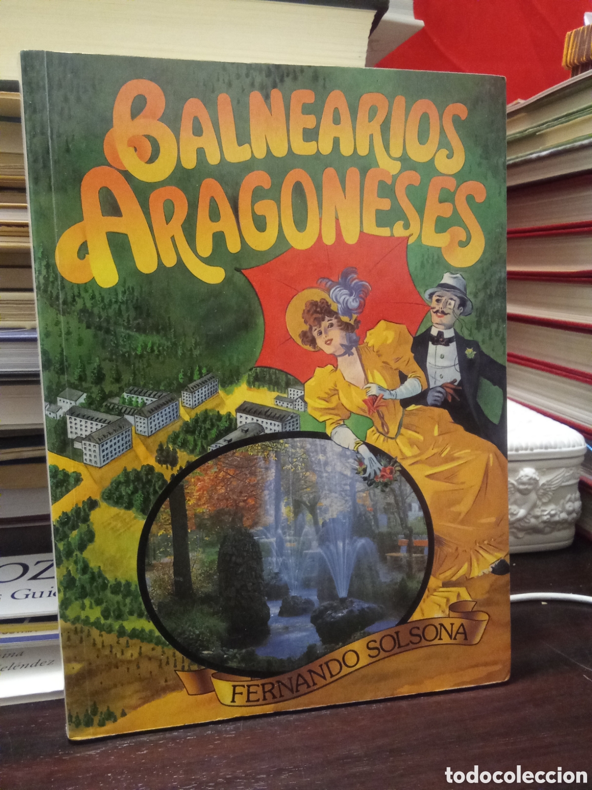 Libros de segunda mano: Balnearios aragoneses (Pasado, presente, futuro), de Fernando SOLSONA. (Mira Eds. / D.G.A., 1992)