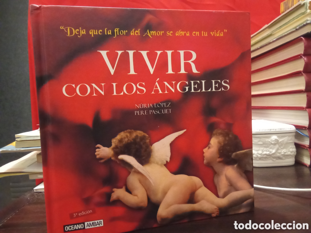 Libros de segunda mano: VIVIR CON LOS ANGELES Deja que la flor del Amor se abra en tu vida - Lopez, Nuria - Pascuet, Pere