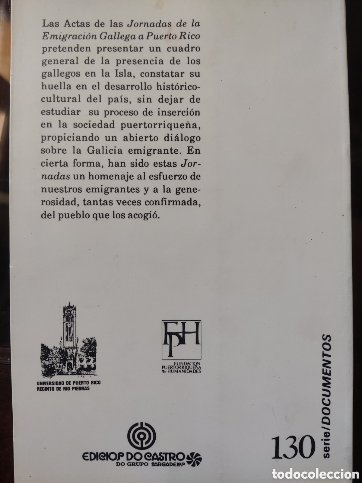 Libros de segunda mano: Jornadas de la emigraci&oacute;n gallega a Puerto Rico - Foto 4