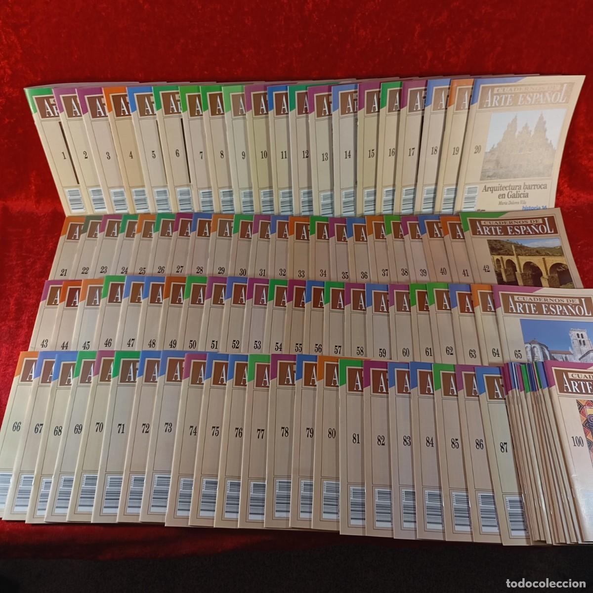 Livros em segunda m&atilde;o: CUADERNOS DE ARTE ESPA&Ntilde;OL - HISTORIA 16 - DEL 1 AL 100 - COMPLETO / 655