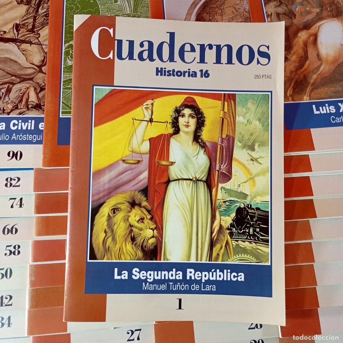 Libros de segunda mano: CUADERNOS HISTORIA 16 - DEL 1 AL 100 - COMPLETO / 656 - Foto 8