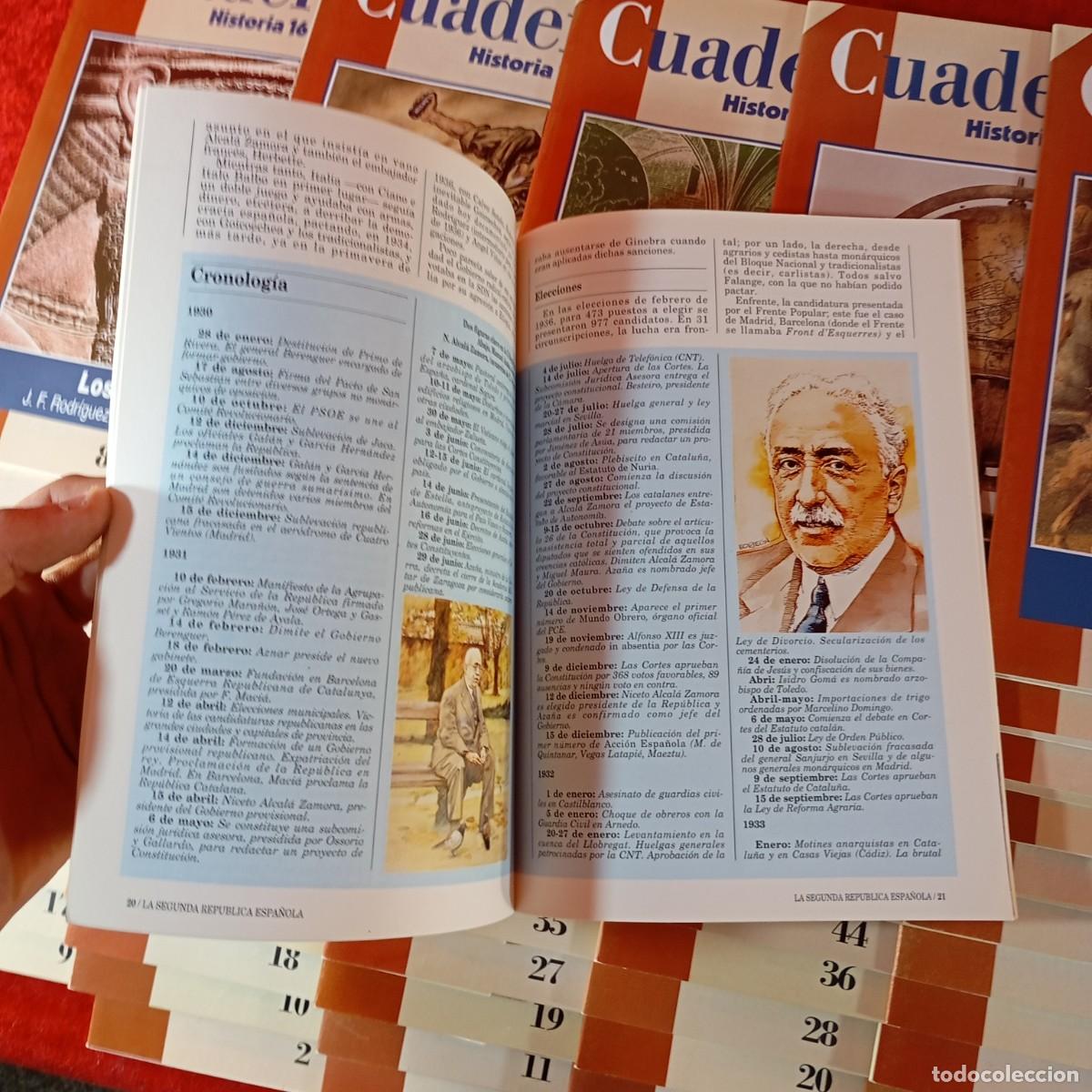 Libros de segunda mano: CUADERNOS HISTORIA 16 - DEL 1 AL 100 - COMPLETO / 656 - Foto 9