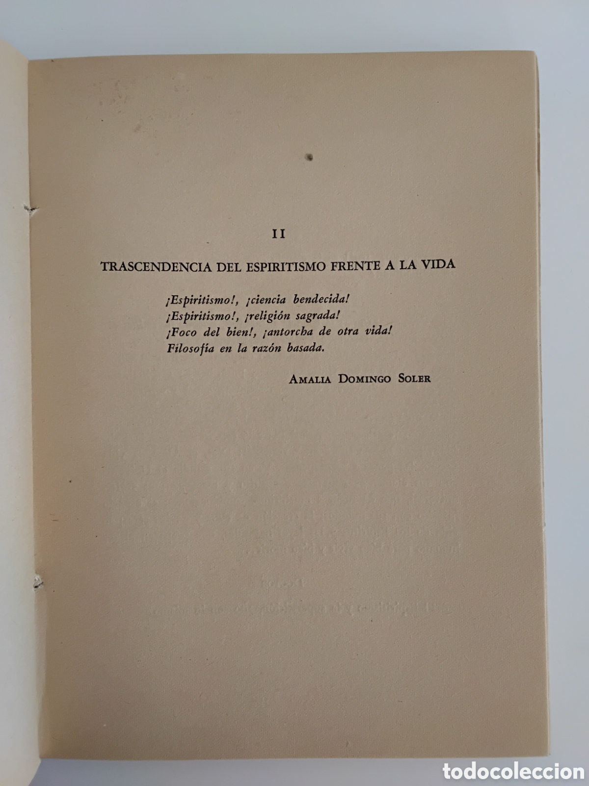 Libros de segunda mano: Mois&eacute;s Soria &ndash; La vida y el espiritismo &ndash; Mendoza &ndash; 1956 - Foto 5