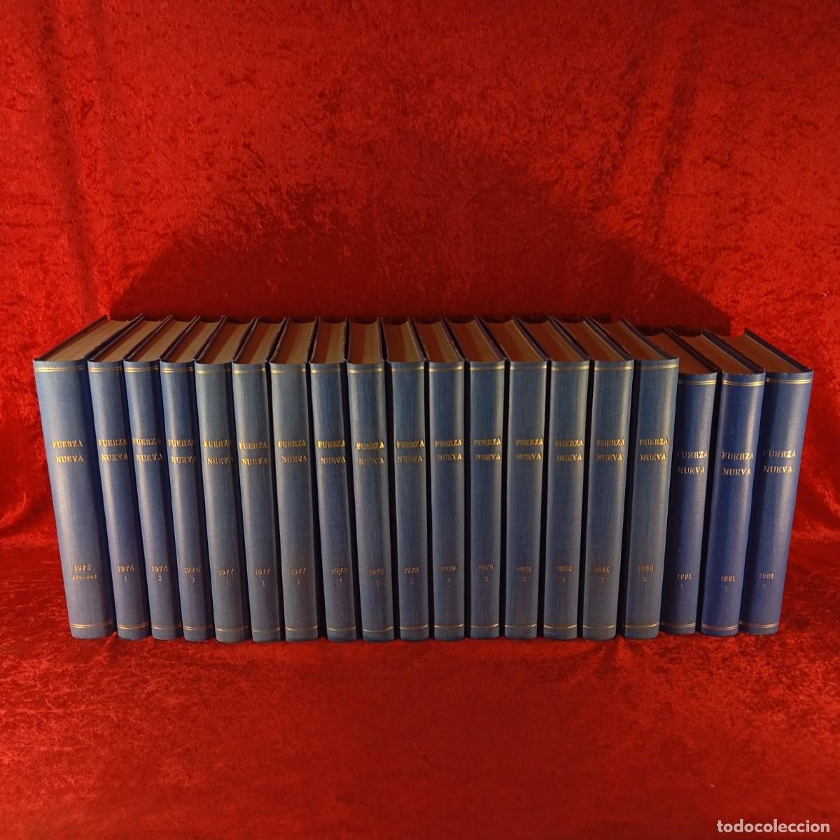Libros de segunda mano: FUERZA NUEVA - DEL N&ordm; 443 AL 781 - 1975 A 1981 - 19 TOMOS - RAR&Iacute;SIMA COLECCION - OPORTUNIDAD / 657