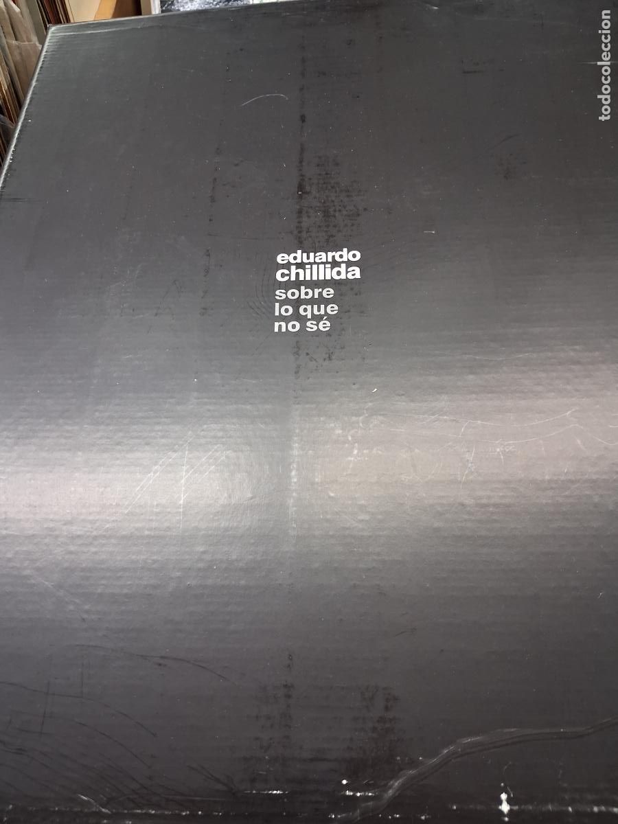 Libros de segunda mano: INCREIBLE OBRA SOBRE LO QUE NO SE EDUARDO CHILLIDA ARTIKA EDICION NUMERADA