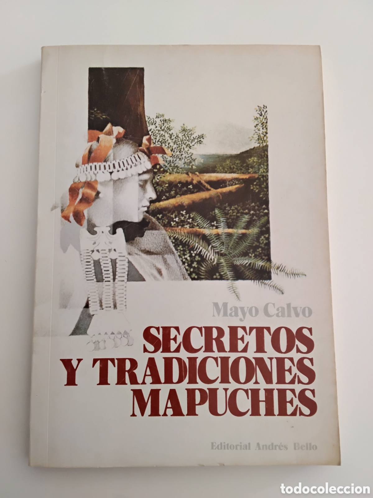Libros de segunda mano: Mayo Calvo &ndash; Secretos y tradiciones mapuches &ndash; Editorial Andr&eacute;s Bello &ndash; 1990