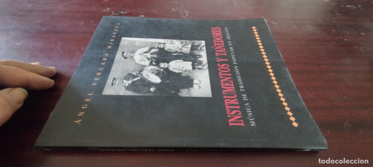 Libros de segunda mano: INSTRUMENTOS Y TA&Ntilde;EDORES MUSICA TRADICION POPULAR ARAGON / VERGARA / PU-GUI-20