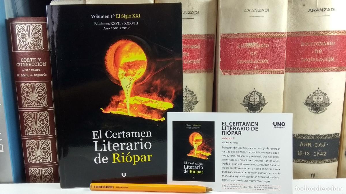 Livros em segunda m&atilde;o: EL CERTAMEN LITERARIO DE RIOPAR. Vol. 1&ordm; EL SIGLO XXI. Ediciones XXVII a XXXVIII. A&ntilde;o 2001 a 2002