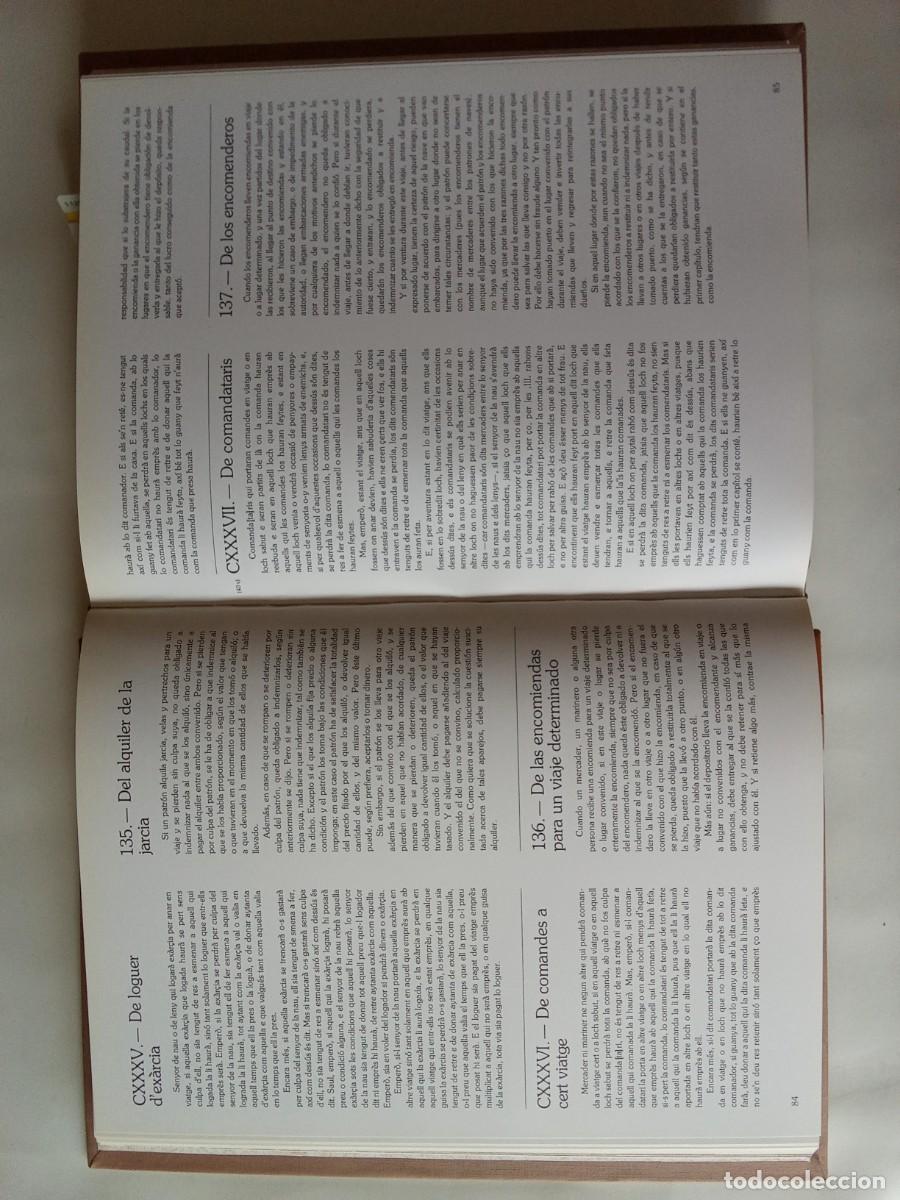 Libros de segunda mano: Llibre del Consolat de Mar - Foto 4