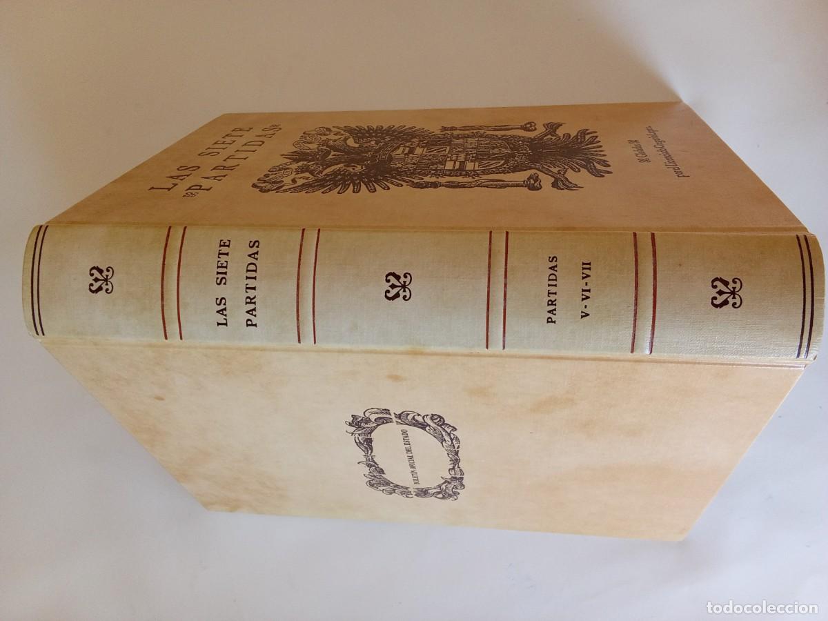 Libros de segunda mano: Las Siete Partidas &ndash; Obra completa 3 tomos - Foto 2