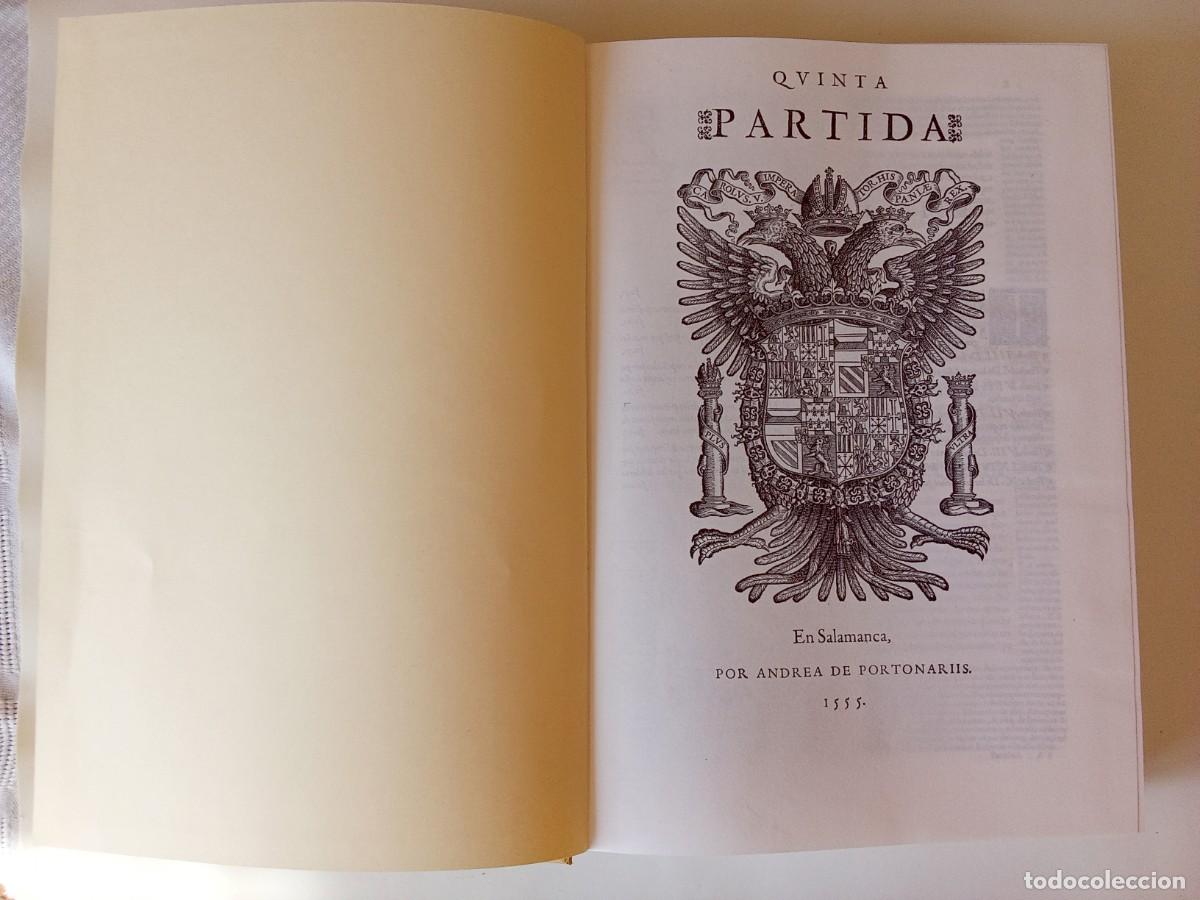 Libros de segunda mano: Las Siete Partidas &ndash; Obra completa 3 tomos - Foto 4