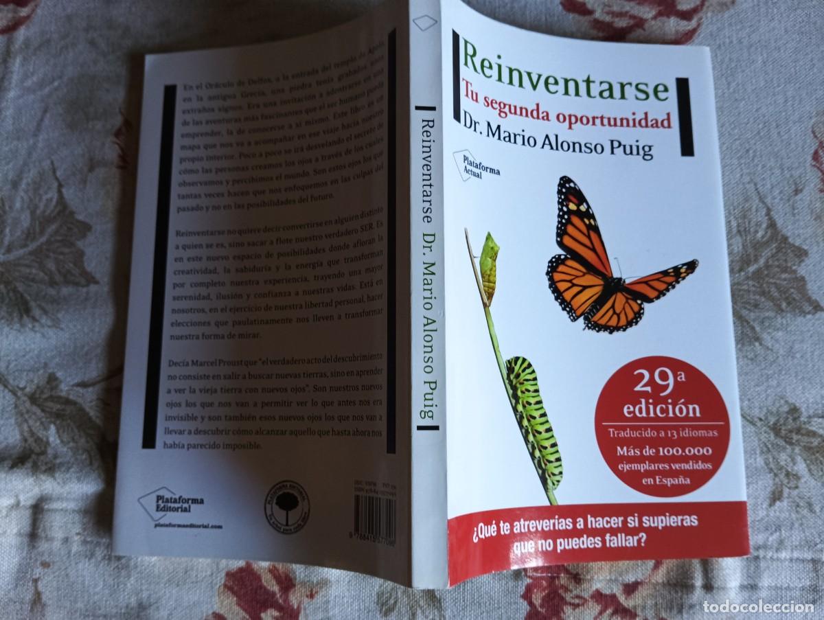 Libros de segunda mano: Reinventarse.-DR.MARIO ALONSO PUIG. - Foto 2