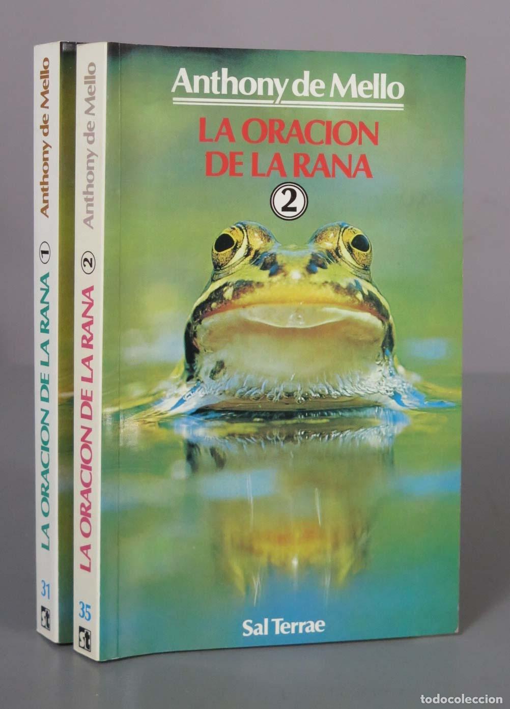Libros de segunda mano: La oraci&oacute;n de la rana - Anthony de Mello - Editorial Sal Terrae. 2 TOMOS