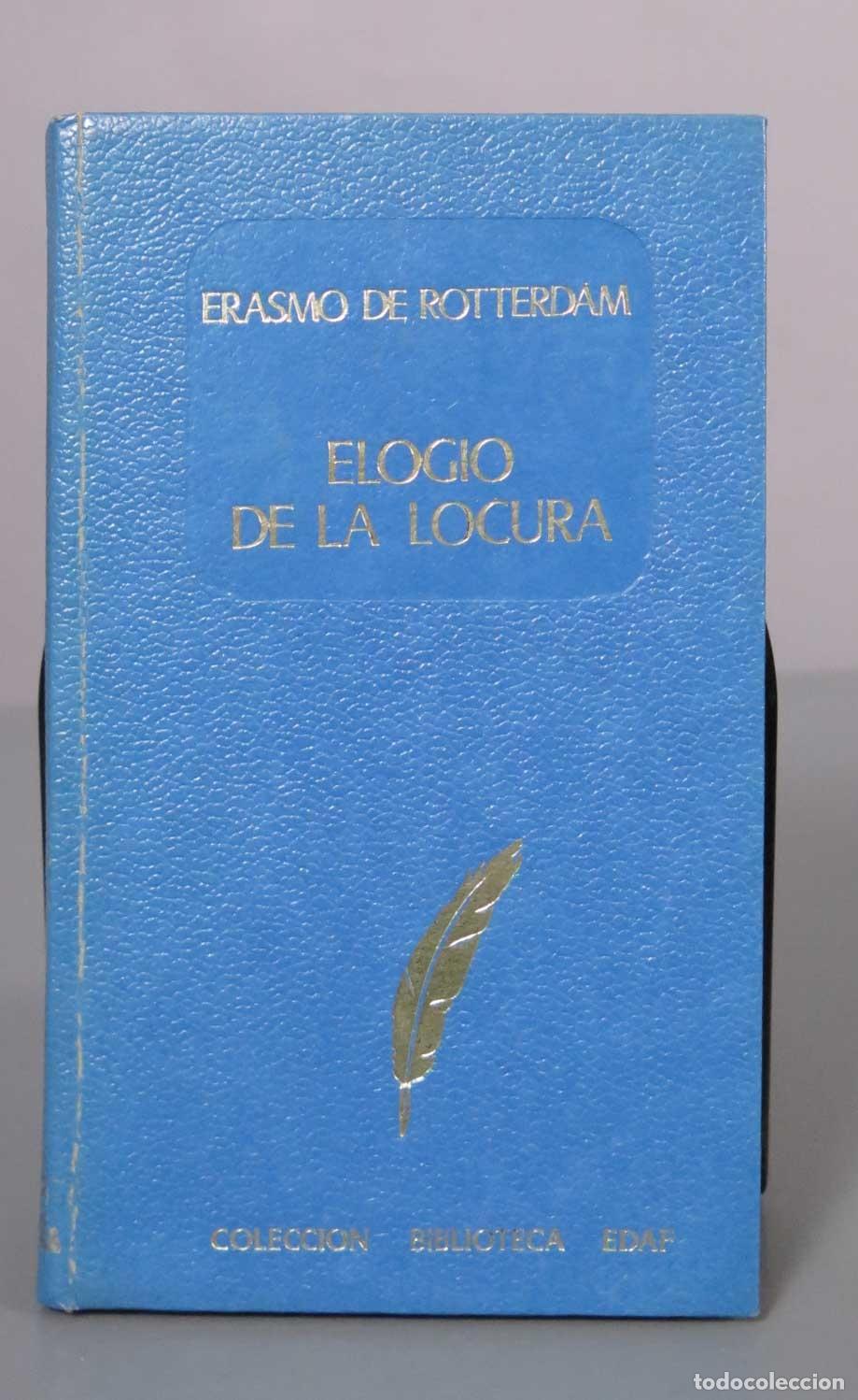 Libros de segunda mano: Elogio de la locura - Erasmo de Rotterdam - Editorial Edaf