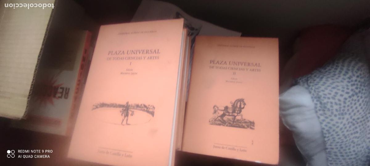 Libros de segunda mano: PLAZA UNIVERSAL DE TODAS LAS CIENCIAS Y ARTES, POR CRISTOBAL SU&Aacute;REZ DE FIGUEROA (DOS TOMOS)