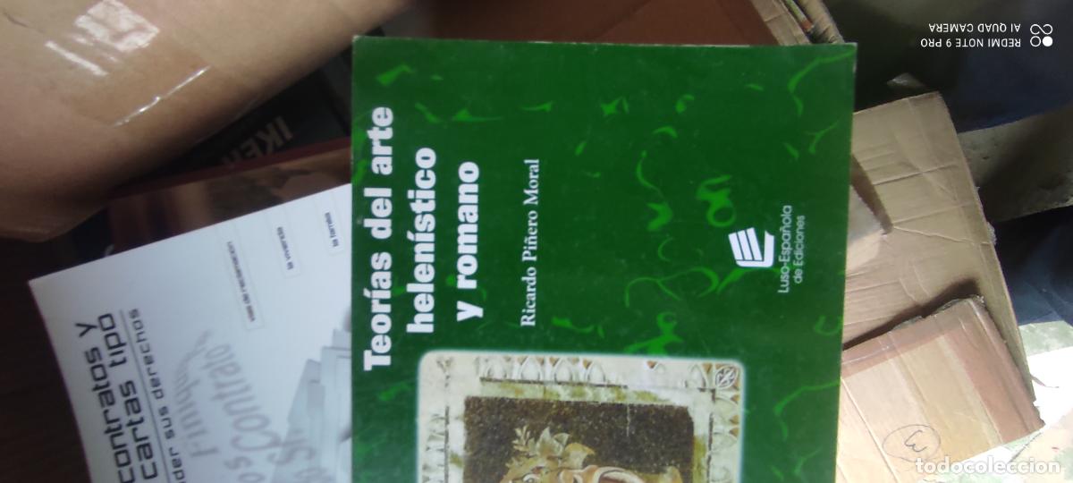 Libros de segunda mano: Teor&iacute;as del arte helen&iacute;stico y romano.RICARDO PI&Ntilde;ERO MORAL