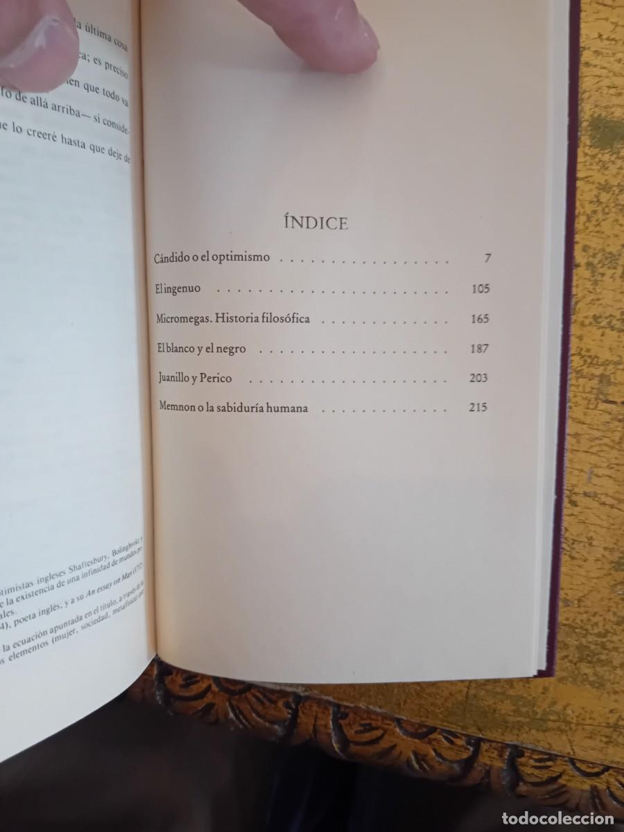 Libros de segunda mano: Voltaire C&aacute;ndido y otros cuentos - Foto 3