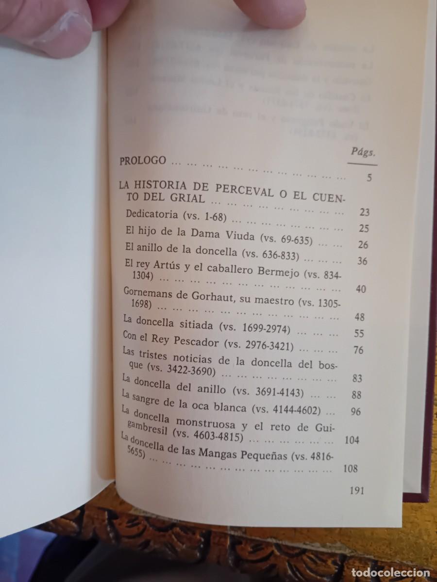 Libros de segunda mano: Chretien de Troyes, el cuento del grial - Foto 3