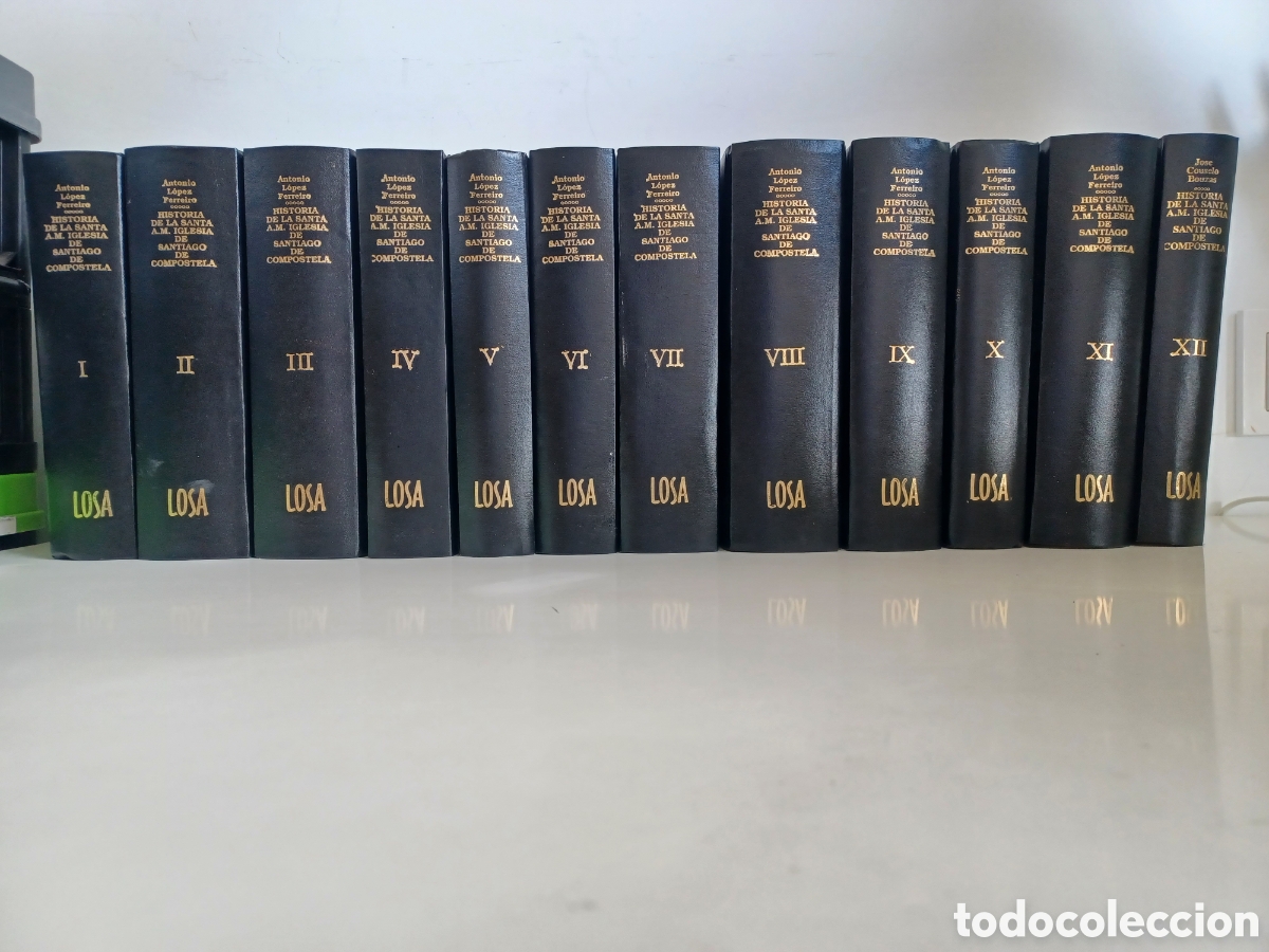 Libros de segunda mano: Historia de la Santa A.M. Iglesia de Santiago de Compostela/ Antonio L&oacute;pez Ferreiro/ LOSA, 1994
