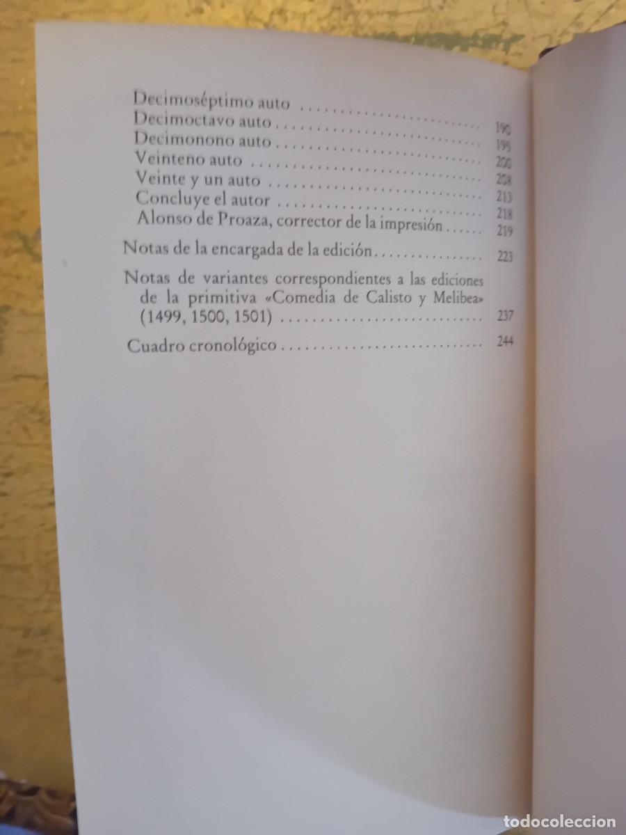 Libros de segunda mano: Fernando de Rojas, La Celestina - Foto 5