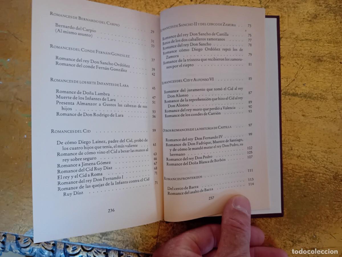 Libros de segunda mano: Romancero, ediciones Orbis - Foto 4