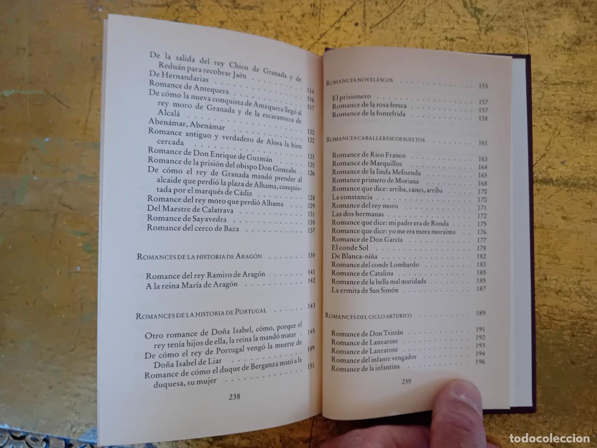 Libros de segunda mano: Romancero, ediciones Orbis - Foto 5